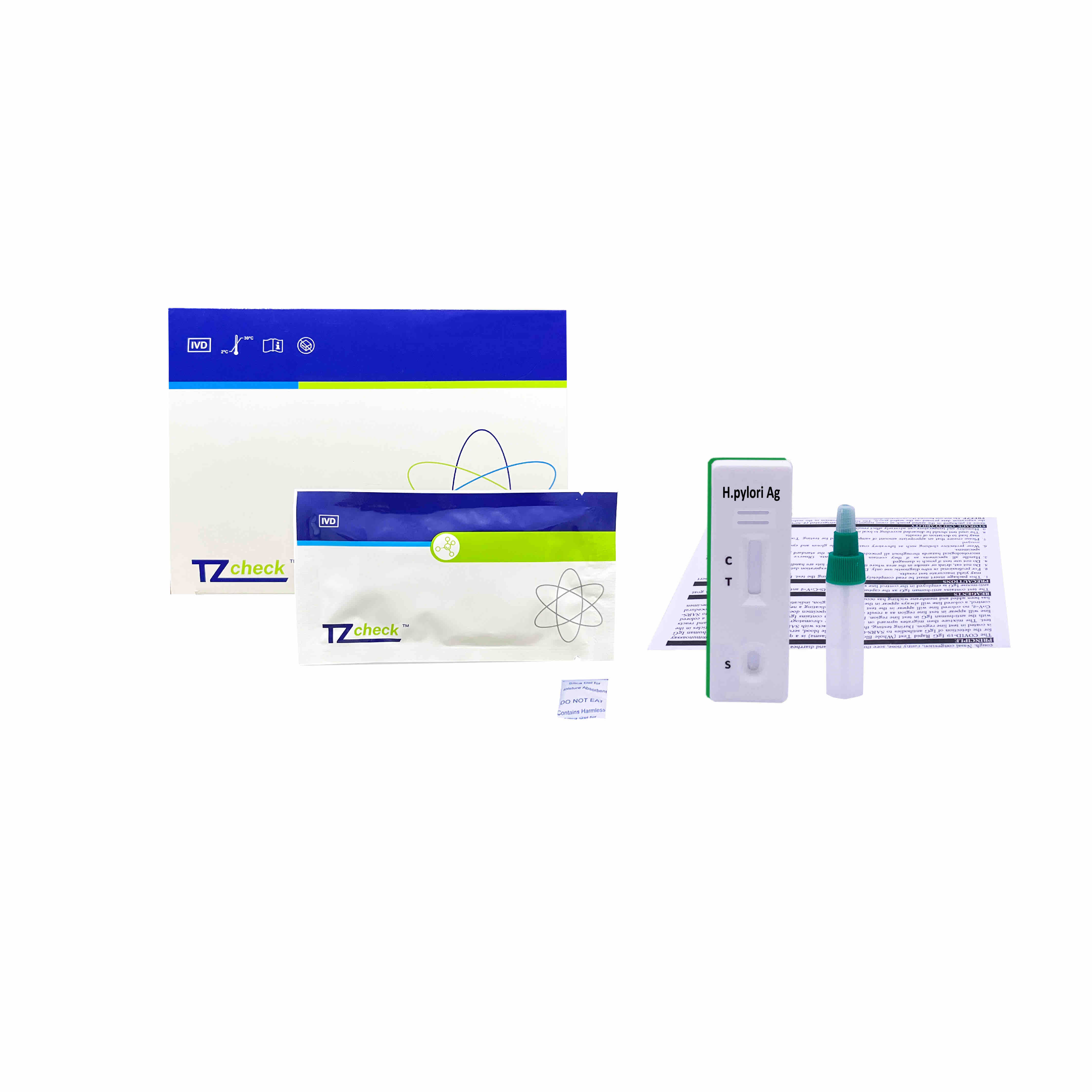 Швидкий тест на антиген H. pylori (фекалії) (Tzcheck I021-6002)